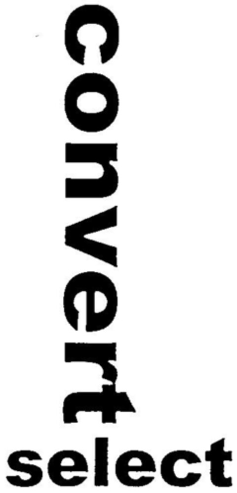 convert select Logo (DPMA, 16.09.1999)