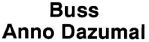 Buss Anno Dazumal Logo (DPMA, 10.03.1994)