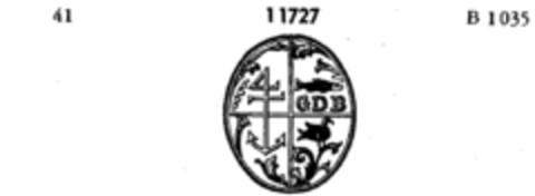 GDB Logo (DPMA, 10/22/1895)