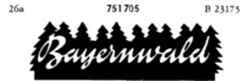 Bayernwald Logo (DPMA, 09.09.1960)