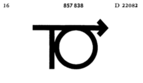 TO Logo (DPMA, 04/03/1968)