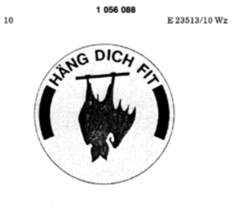 HÄNG DICH FIT Logo (DPMA, 24.03.1983)