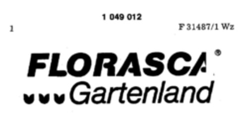 FLORASCA Gartenland Logo (DPMA, 10/28/1982)