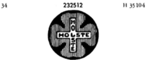 HOLSTE Logo (DPMA, 22.04.1918)