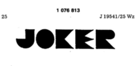 JOKER Logo (DPMA, 12.10.1984)