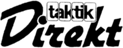 taktik Direkt Logo (DPMA, 28.07.1993)