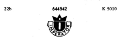 IMPERATOR i Logo (DPMA, 09/03/1952)