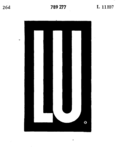 LU Logo (DPMA, 23.03.1963)