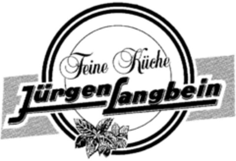 Feine Küche Jürgen Langbein Logo (DPMA, 16.10.1991)