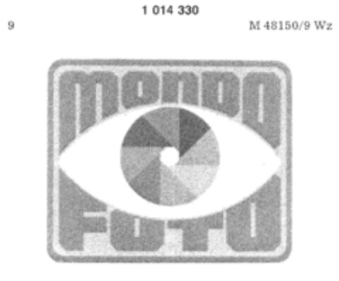 MONDO FOTO Logo (DPMA, 29.03.1980)