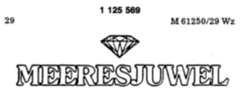 MEERESJUWEL Logo (DPMA, 21.08.1987)