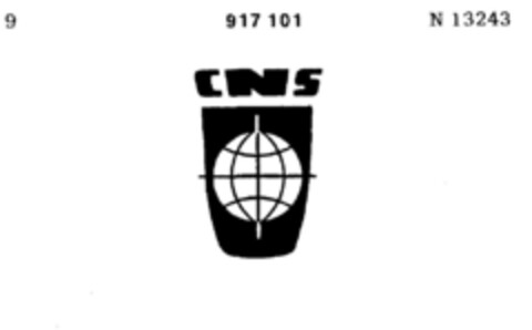 CNS Logo (DPMA, 09.10.1972)