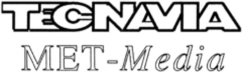 TECNAVIA MET-Media Logo (DPMA, 12.07.1993)