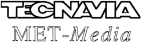 TECNAVIA MET-Media Logo (DPMA, 07/12/1993)