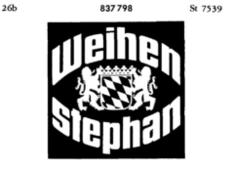 Weihen Stephan Logo (DPMA, 08/02/1966)