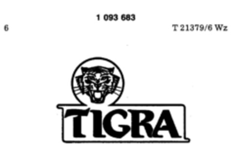 TIGRA Logo (DPMA, 10/13/1981)