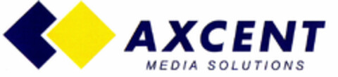 AXCENT MEDIA SOLUTIONS Logo (DPMA, 09/28/2000)