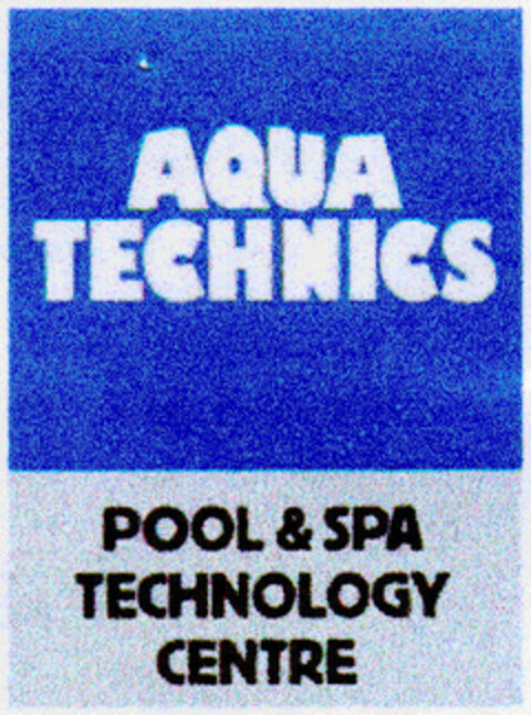 AQUA TECHNICS POOL & SPA TECHNOLOGY CENTRE Logo (DPMA, 04/18/2001)