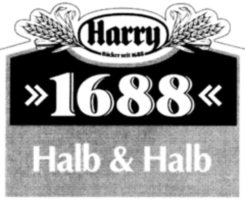 Harry <<1688<< Halb & Halb Logo (DPMA, 11/09/2001)