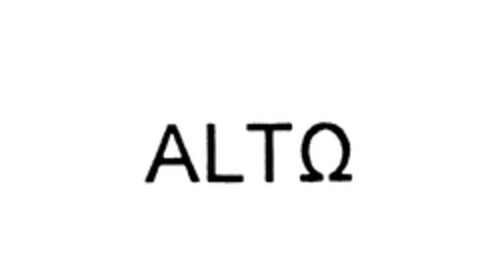 ALTΩ Logo (DPMA, 09.02.2009)