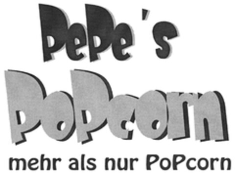 PePe's PoPcorn Logo (DPMA, 18.02.2009)