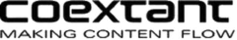 coextant MAKING CONTENT FLOW Logo (DPMA, 01/29/2014)