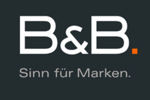 B&B. Sinn für Marken Logo (DPMA, 25.06.2014)