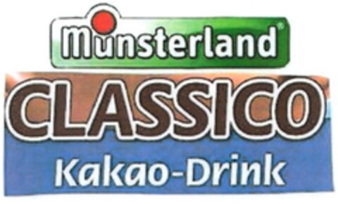 Münsterland CLASSICO Kakao-Drink Logo (DPMA, 25.09.2014)