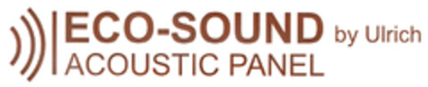 ECO-SOUND by Ulrich ACOUSTIC PANEL Logo (DPMA, 18.10.2019)