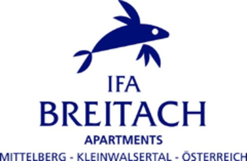 IFA BREITACH APARTMENTS MITTELBERG - KLEINWALSERTAL - ÖSTERREICH Logo (DPMA, 22.05.2019)