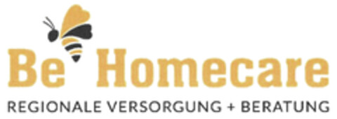 Be Homecare REGIONALE VERSORGUNG + BERATUNG Logo (DPMA, 03.09.2022)