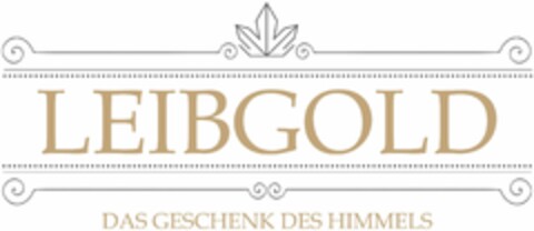 LEIBGOLD DAS GESCHENK DES HIMMELS Logo (DPMA, 06.09.2023)