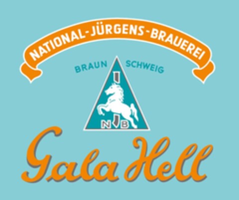 NATIONAL-JÜRGENS-BRAUEREI BRAUNSCHWEIG NJB Gala Hell Logo (DPMA, 21.08.2024)