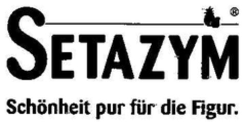SETAZYM Schönheit pur für die Figur. Logo (DPMA, 09.04.2003)