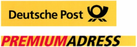 Deutsche Post PREMIUMADRESS Logo (DPMA, 15.01.2004)