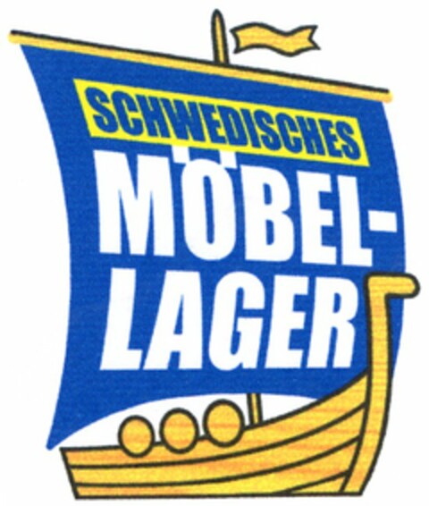 SCHWEDISCHES MÖBELLAGER Logo (DPMA, 14.02.2005)