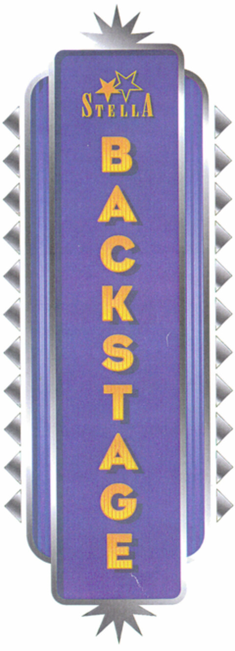 STELLA BACKSTAGE Logo (DPMA, 03/02/1996)