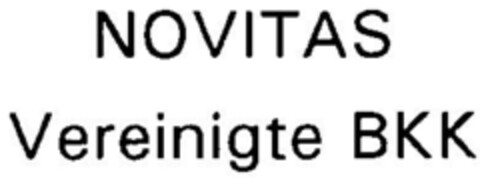 NOVITAS Vereinigte BKK Logo (DPMA, 29.04.1997)