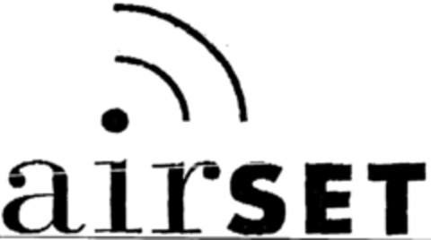 airSET Logo (DPMA, 05/09/1997)