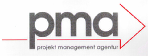 pma projekt management agentur Logo (DPMA, 25.06.1997)