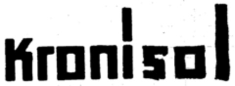 Kronisol Logo (DPMA, 03.08.1999)