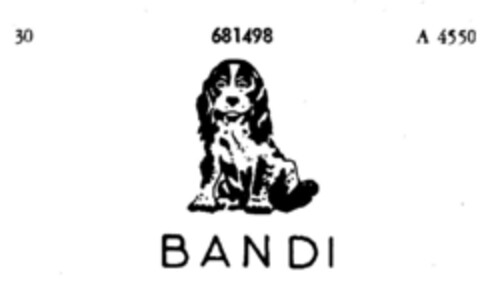 BANDI Logo (DPMA, 09.10.1954)