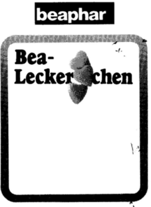 beaphar Bea-Leckerchen Logo (DPMA, 06.06.1991)