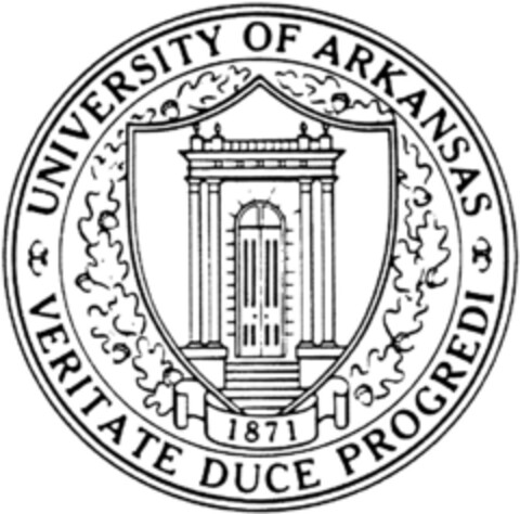 UNIVERSITY OF ARKANSAS Logo (DPMA, 05/20/1992)