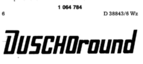 DUSCHOround Logo (DPMA, 08/25/1983)