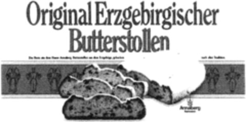 Original Erzgebirgischer Butterstollen Logo (DPMA, 02/19/1993)