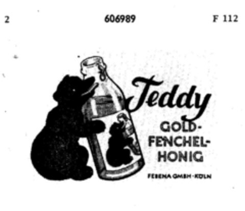 Teddy GOLDFENCHELHONIG Logo (DPMA, 11/10/1949)