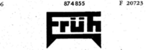 Früh Logo (DPMA, 06.06.1969)