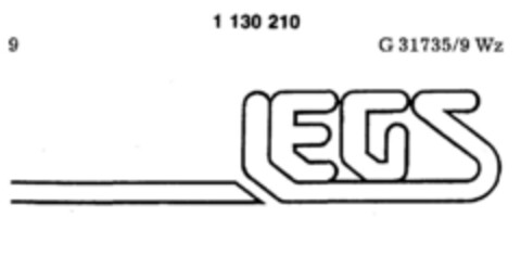 LEGS Logo (DPMA, 15.10.1984)