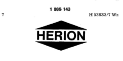 HERION Logo (DPMA, 02/15/1985)